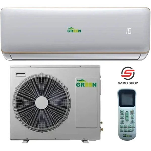 کولر گازی 18000 اینورتر گرین